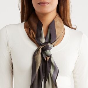 Steve Madden | Elegant Paint Pattern Square Scarf